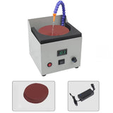 Electric Water Cooled Knife Sharpener, 0-4000RPM Variable Speed Wet Sharpening Machine with Built-in Water Pump