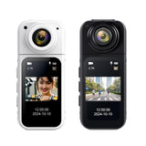 1.47" IPS Screen Action Camera 2.7K Video Thumb Camera with 180°Rotatable Lens Support Wi-Fi Magnetic Attachments Daily Travel