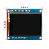2.4 Inch Touch Screen IPS Panel Wide Viewing Angle TFT Display 320x240 Resolution SPI Interface Display for Raspberry Pi