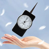 2-10N Bidirectional Tension Gauge Mechanical Dial Force Meter Alloy Measuring Tip Double Pointer Scale for Precision Measurement