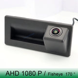AHD 1080P 170° Trunk Handle HD CVBS Rear View Camera For VW Tiguan Touran L Touareg /Skoda Octavia A7 Rapid Yeti A3 A4 B8 B9 A4L