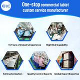 ELC WL1017T 10.1 Inch Android Desktop PC with L-Shape RK3128 RJ45 POE POS Wi-Fi 6.0 Android Tablet for Business Use