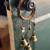 1 Pc Witch Rattan Bell Witch Bells Witchcraft Bells Supplies Decoration Witch Bell Protection Door Handle Pendant Hanging