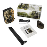 Willfine Cellular Wild Game Trail Camera with MMS Email SMS Control, GPS Functions for Security Hunting, 5.8CG, 24MP, 4G LTE