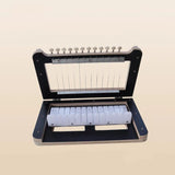 Accurately cut 1-inch bamboo soap slicer, hand-made soap with multiple wires, manual soap cutter cut 1-12 strips accurately