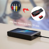 RCA AV Recorder Video Capture Card Record Box VHS Digitizer To TF Card USB U Disk with Screen Display Speaker Playback HDMI Loop