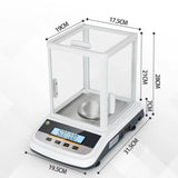 Professional 500g Precise Analytical Lab Balance with 0.001g Ultra-Precision,Digital Scale Ideal for laboratory,Research TF5003S