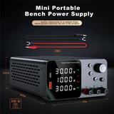 DC 30V 10A Power Supply USB Charging Adjustable DC Regulated Switching Power With Output Button DC Power Switch A