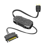 COOLMOON AR-1 RGB Controller Cable 5V 3 Pin to SATA AURA ARGB Mini Control HUB