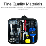 147pcs Watch Repairing Tools Set Watch Maintenance Kit Watches BackCase Opener Watch Battery Change Tool Watchmaker Kit
