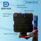 Professional Orals Mobile Photography LED Light Phone Fill Light The Mouth Fill Light for Macro Nail Lab Makeup Photography