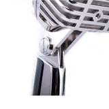 Superlux Classical super-cardioid wh5 dynamic vocal microphone retro microphone Mirror Chrome table stand as gift