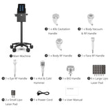 Professional 9-in-1 40k Lipo Cavitation Machine For Body Sculpting & Facial Care