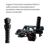 3D Printer Accessories CNC Aluminum Alloy AB Motor Seat Kit Hollow Weight Reduction Suitable For VORON 2.4 R2