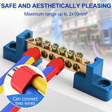 800PCS Double Wire Ferrule Kit - Dual Barrel Ferrules Connectors for AWG 22-7, Ideal for Electrical, Industrial, and DIY Project