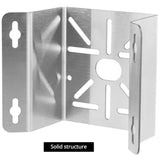 Stainless Steel Outdoor Wall Bracket Wall-mounted Silver Corner Mounting Bracket Fixing Bracket Kit for S340 Eufy