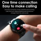 K59 Sports Smartwatch Men 1.43 Inch AMOLED Screen Integrated Zinc Alloy Exquisite Design BT Calls IP67 Waterproof Montion Track