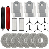 A43I! For Qrevo Master Robot Vacuum Cleaner Main Side Brush Hepa Filter Mop Cloth Dust Bags Replacement Parts