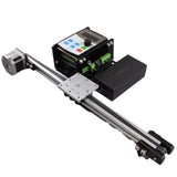 42 Stepper Reciprocating Linear Motion Rail High Precision Silent Slide with 300mm Stroke Synchronous Belt Drive