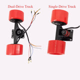 Ranlraka 350W Brushless Motor Drive Wheel for DIY Electric Skateboard Waterproof Single/Dual Drive Truck Assembly