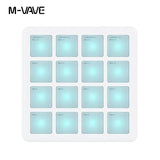 M-VAVE Pocket MIDI Pad, Portable DJ Music RGB Arranger, Keyboard Controller