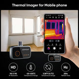 USB-C Thermal Imaging Camera for Android, 192x192 IR Resolution, Infrared Camera for Inspection & Diagnostics
