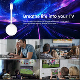 New product U11 white limited edition Android 14 H313 foreign trade TV set-top box HD TVBOX