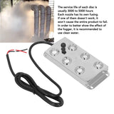 IP67 Water Proof Quiet for Water Pond Fountain Mist Maker Fogger Ultrasonic Fogging Machine DC45-48V 6 Heads Erosion Resistant