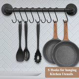 Steel S Shaped Hook Hanging Pans Pots Plants Bags Towels Kitchen Hooks Hanger Home Storage Heavy Duty Hooks  Holder Organization