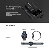GPS Smart Watch With Dual Straps 1.43 Inch AMOLED Bluetooth Calling Heart Rate Blood Oxygen Health Monitor Sports Smartwatch