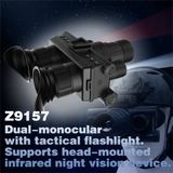 Z9157 Head Mounted Tactical Telescope Goggles Camera 4K UHD 40MP Infrared Night Vision Binoculars Camera for Hunting
