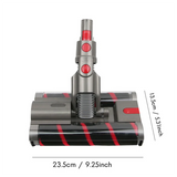 -For Dyson Omni-Glide SV19 Robot Vacuum Replacement Soft Replacement Soft Roller Cleaner Head Double Roller Brush