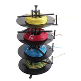 1/2/3/4 Layers Rotary Wires Feeder Tools Cable Coil Feeding Machine Rotating Disc for Wires Stripping Cutting Machine