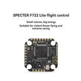 F722 Lite For FPV Freestyle Drone Flight Controller Onboard ELRS 2.4G Receiver 5V 2A BEC 20X20mm 26S LIPO