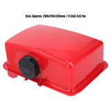 280X170X130mm Diesel Fuel Tank Lightweight Stable Road Cutting Fuel Tank Assembly With Oil Pipe For 186F 188F 192F 195F