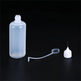 100pcs 5/10/20/30/50Ml Needle Glue Bottle Precision Tip Applicator Bottles with Sealing Cap Squeeze Dispensing Bottle