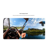 GW-Sports Camera Neck Bracket For Shadowstone Insta360 Neck Bracket X4/Ace Pro/GO3 Action Camera First Person Neck Bracket
