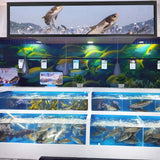 24" Strip Bar Shelf IPS LCD Touch Monitor,1920x360,Android 11,USB Auto Loop,Play Monitor