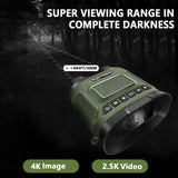 DT29 Infrared Digital Night Vision Binoculars with2.5K UHD 40MP Telescope 8X Zoom 10X Optical  for Hunting Camping