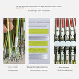 LK-320P Electronic Wire Marking Machine PC Connect PVC Tube Printer Cable ID Label Maker for Home & Office Use