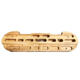 Wooden Portable Hangboard – Fingerboard Peg Climbing Board for Indoor Forearm & Grip Strength Training | Compact Design