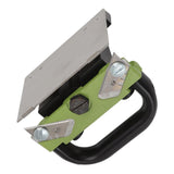 PVC Plastic Floor Skiving Construction Tool Pull Hand Flooring Trimming Tool Aluminum Alloy Floor Sewing Machine