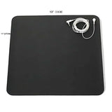 Grounding Mat Mouse Pad  Energy Inflammation Balance Wellness Earth Connected 15 Foot Cord Included Conductive Carbon 13''x11"