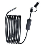 8mm Endoscope For Android Iphone&IOS Smartphone Car Pipe Automotive Boroscope Sewer Inspection Tools Endoscopy Camera Device