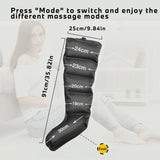 Air Compression Recovery Boots - Professional Lymphatic Drainage System for Legs and Feet, Relieve Muscle Soreness, Improve