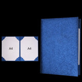 New Paper Blank Folder A4 Thicken Certificate Holder File Page Folder