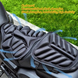 Motorcycle 3D Shock Absorber Seat Cover Heat Insulation and Sun Protection All Season Universal Seat Cushion Riding Equipment