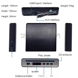 CD Player Car Mounted Suction Type USB Connection  Machine AUX/FM Transmission/USB Output Mode Plug And Play