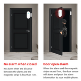 Tuya Smart Door Sensor Wireless WiFi Door Window Detector Smart Linkage Window Door Contact Sensor for Home Security