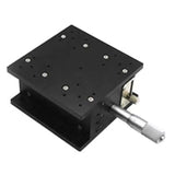 Model LZ125-2 - Z-axis manual lifting platform - double guide rail precision adjustment platform